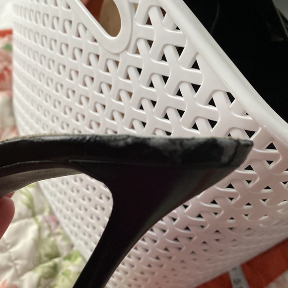 Y2K ribbon kitten heel pumps *FLAWS* - Picture 5 of 5